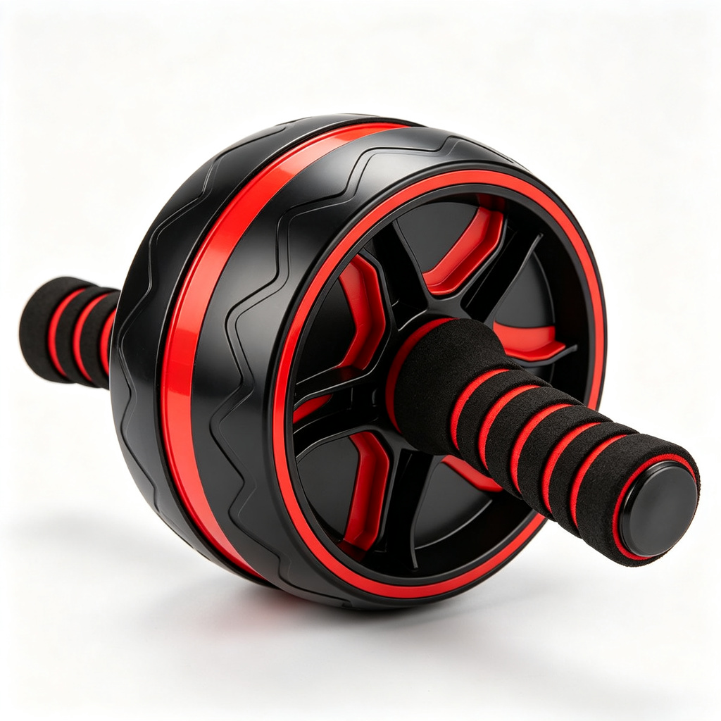 Ab Roller Wheel Abdominal Exercise Trainer Home Gym Core Workout Fitness Equipment