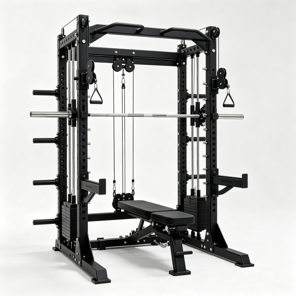 FUNCTIONAL TRAINER WITH SMITH