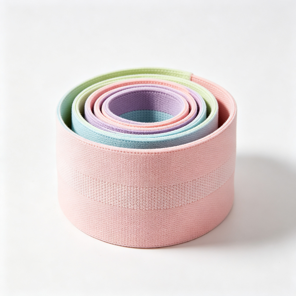High Elastic Yoga Stretch Bands Ladies Hip Shaping Resistance Loops for Squat Glute Workout & Ful