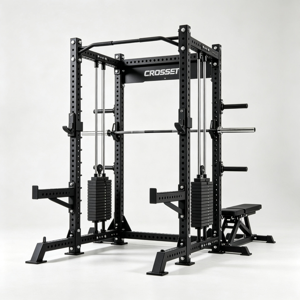 LIVEPRO Commercial Floor Mount Free Standing Cross Training Gym Rigs Multi-functional Training Ra