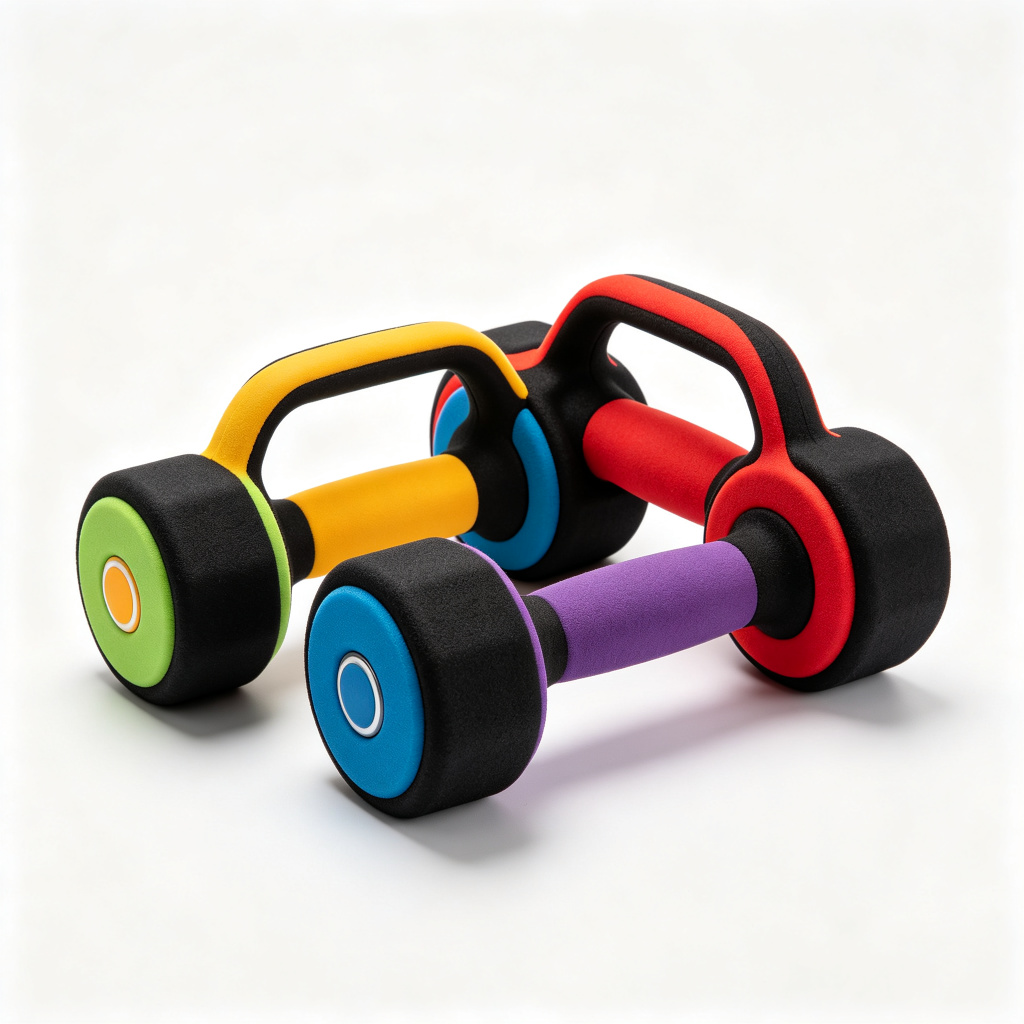 Neoprene Dumbbell With Handle