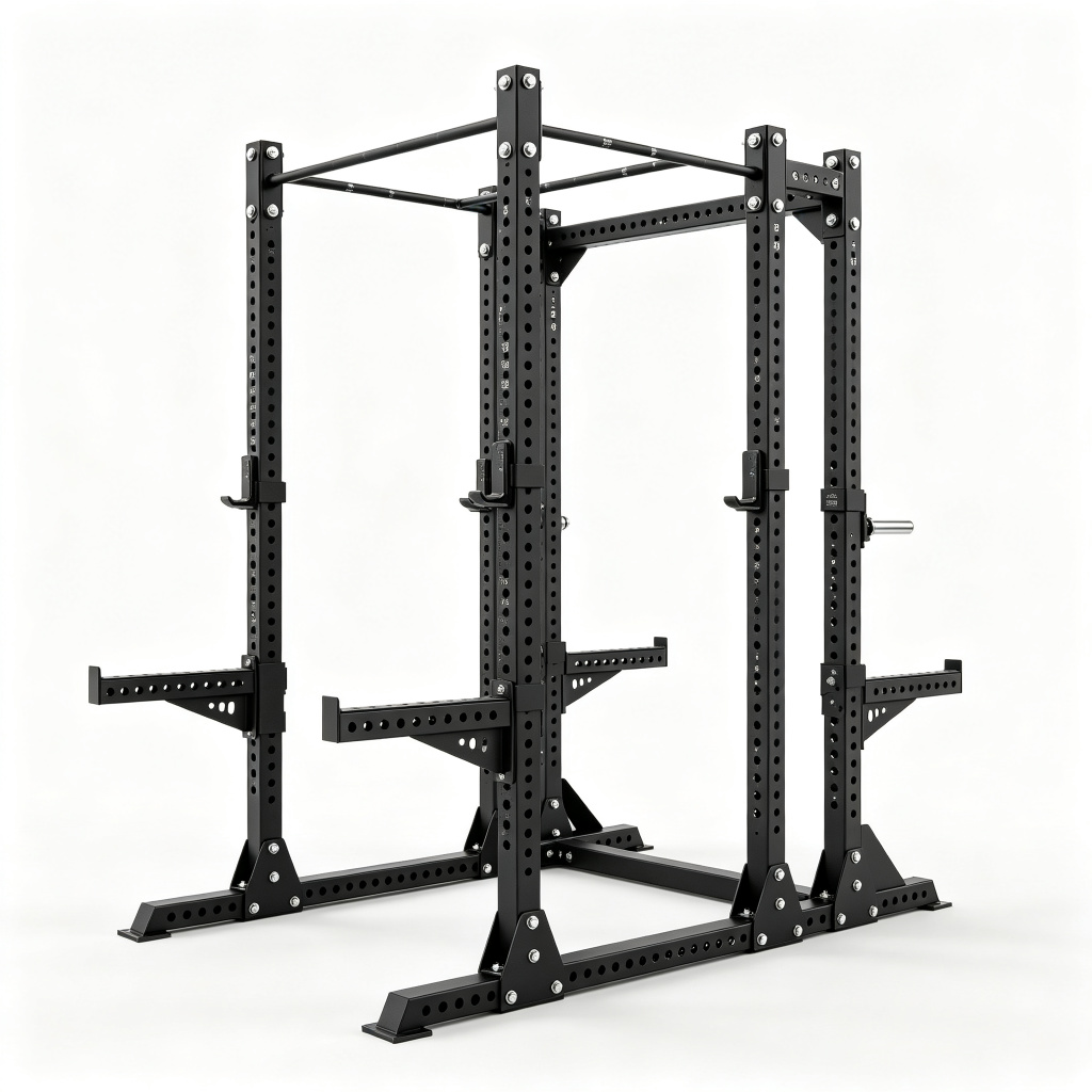 Commercial Power Rack - 45° Side Angle