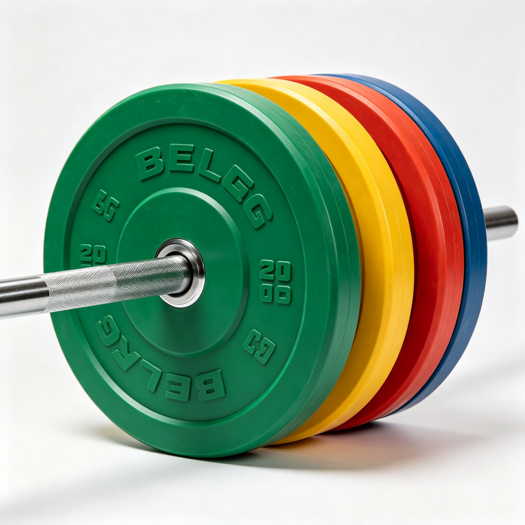 Rubber Colored Bumper Plate for Olympic Weightlifting