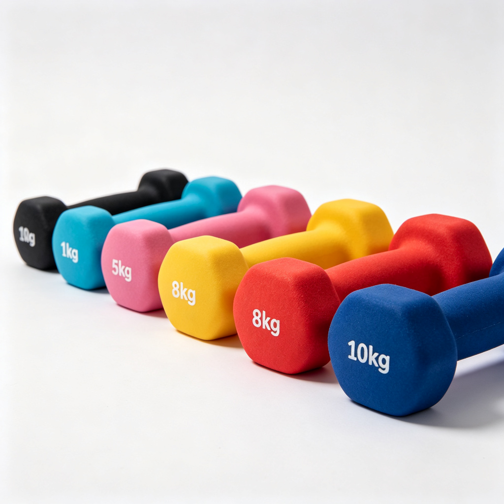 Vinyl Dipping Dumbbell