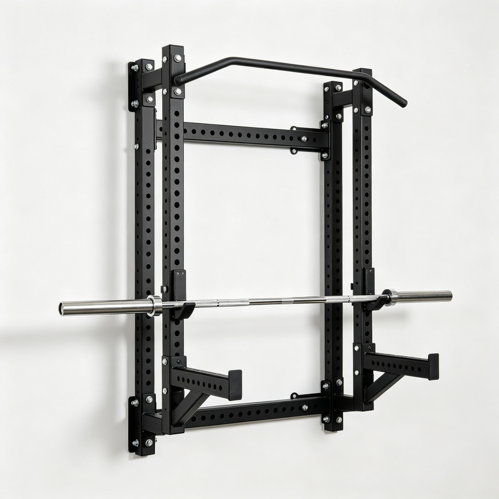 Wall Mount Foldable Squat Rack